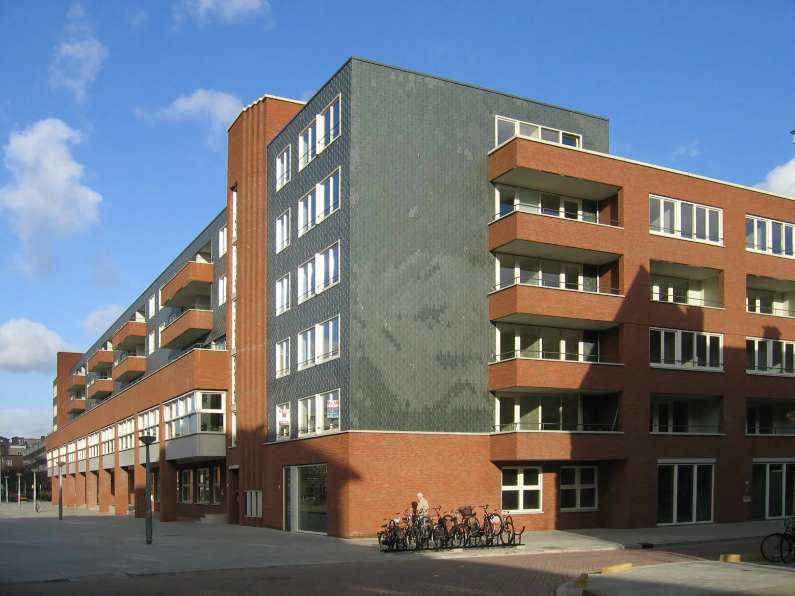 Woningen en school Balboaplein