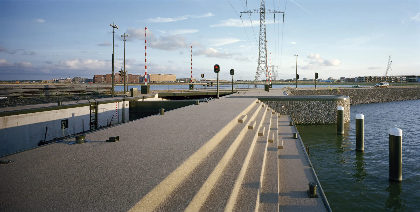 Brug en Sluis Steigereiland IJburg
