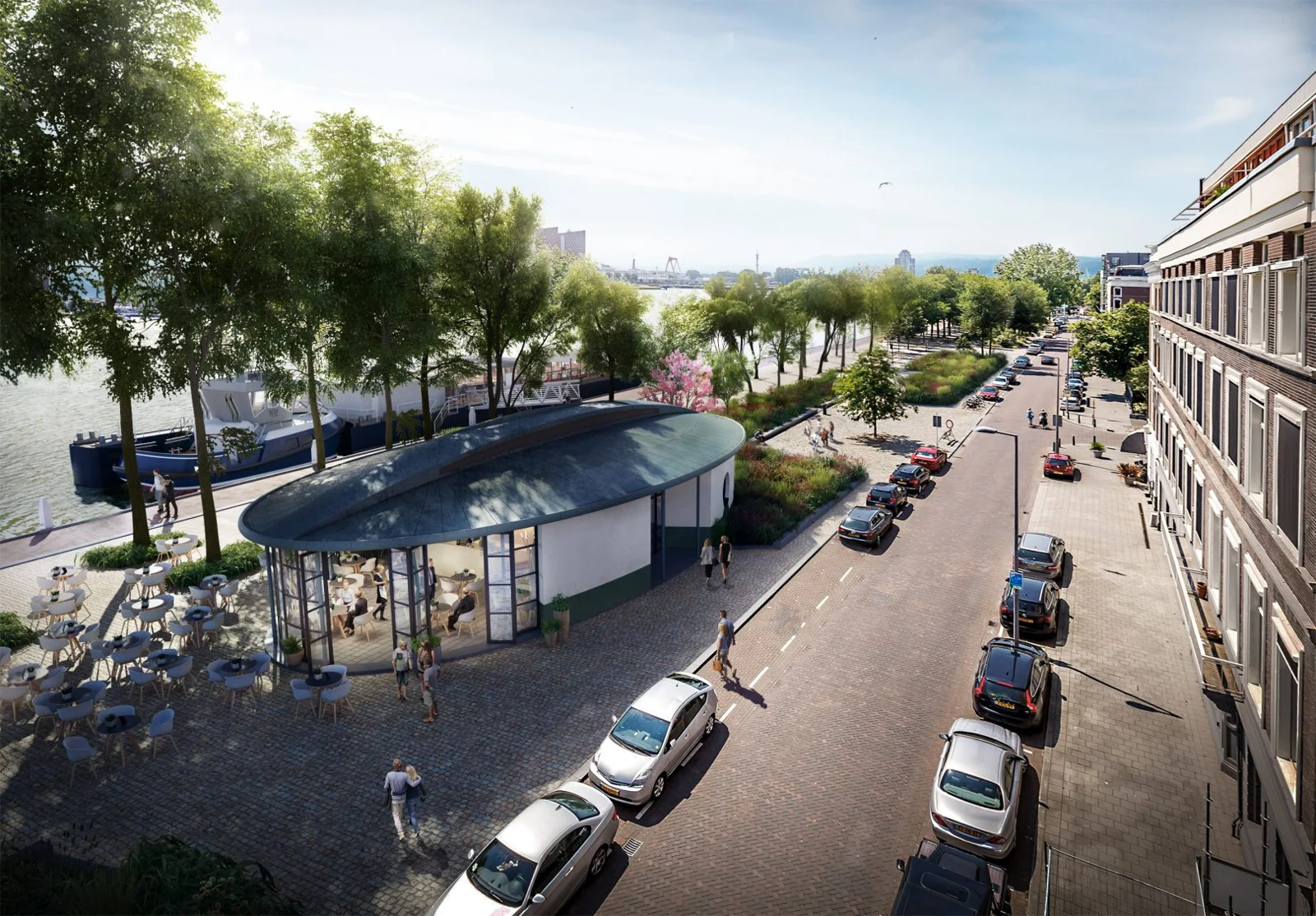 Bouw Paviljoen Westerkade gestart