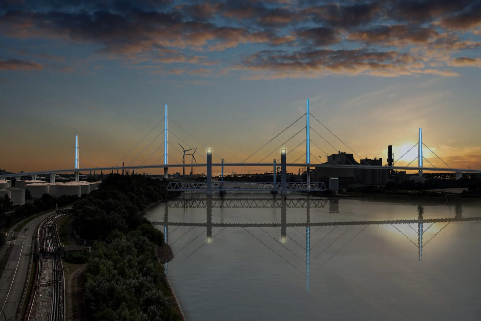 Süderelbebrücke Hamburg