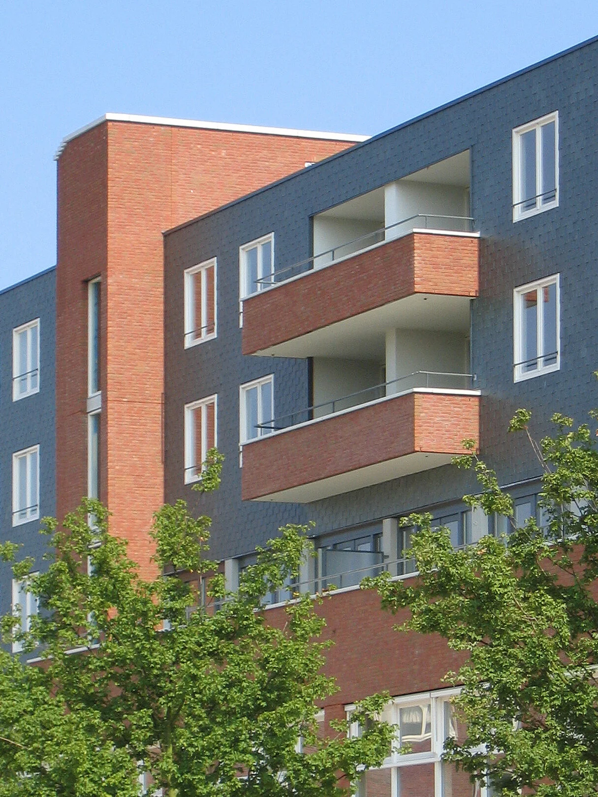Woningen en school Balboaplein
