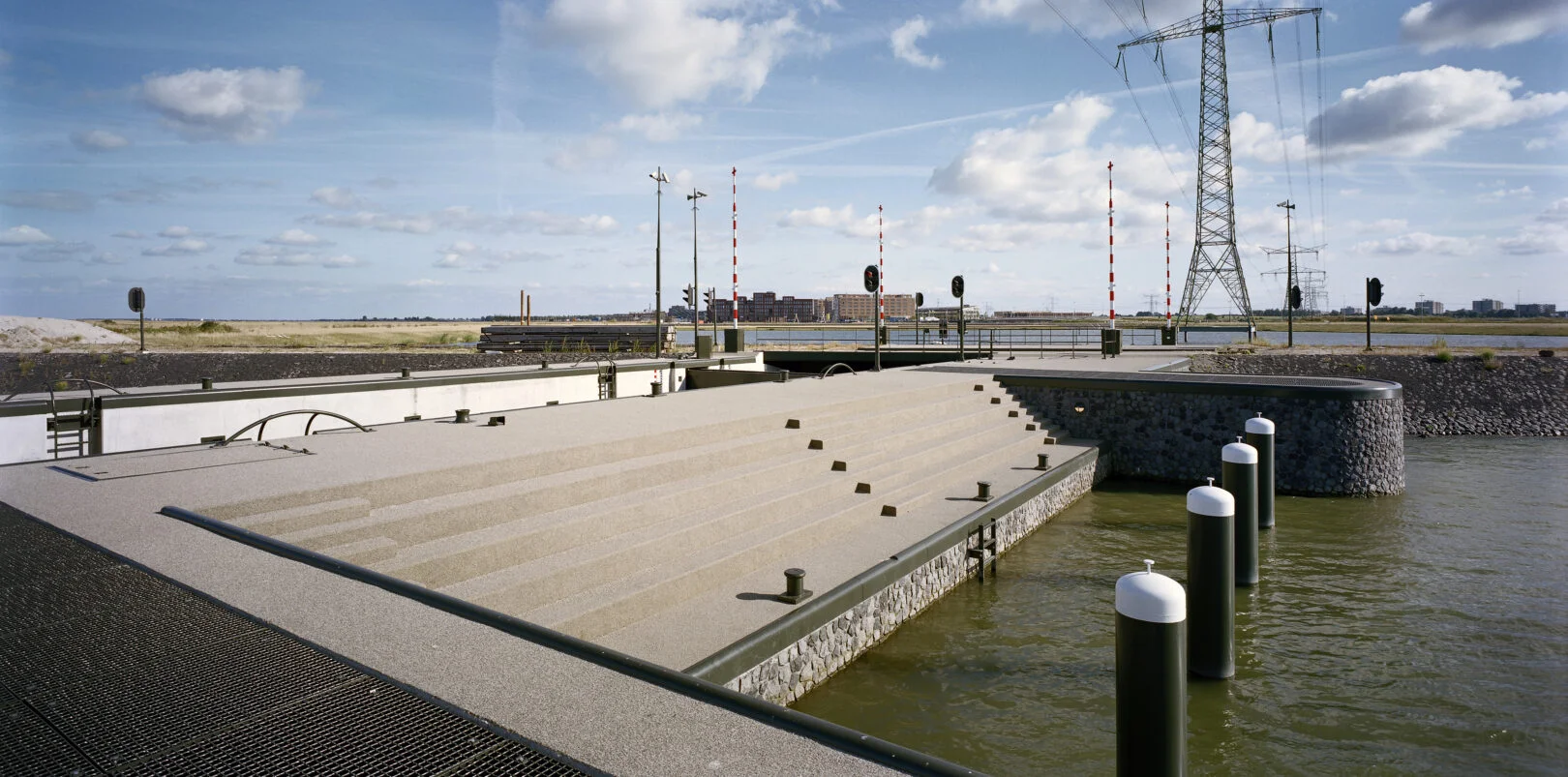 Brug en Sluis Steigereiland IJburg