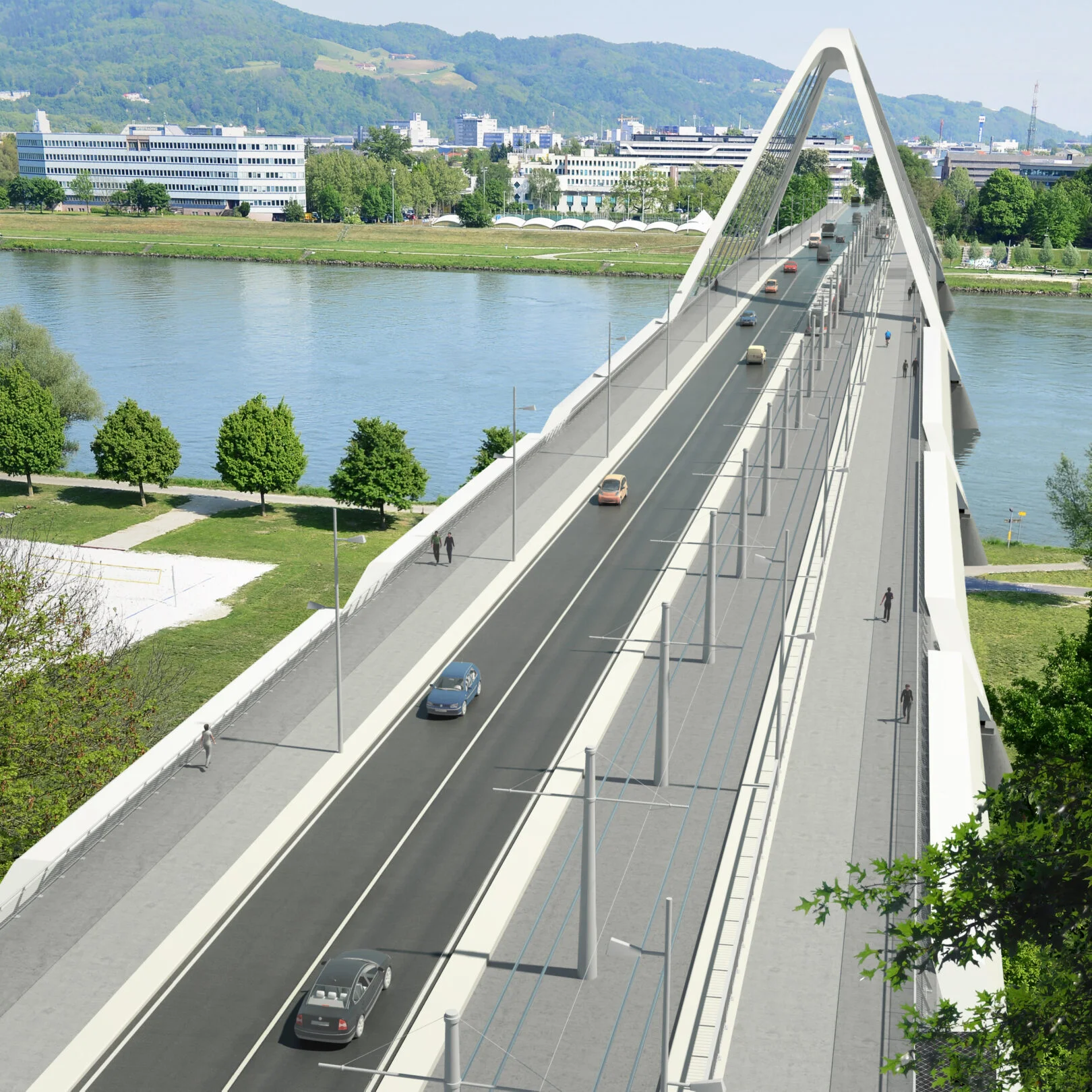 Donaubrücke Linz