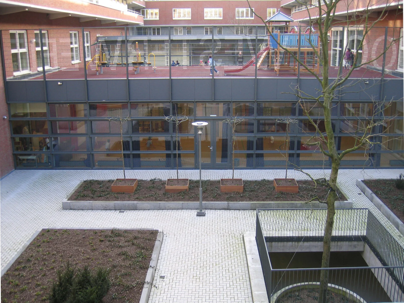 Woningen en school Balboaplein